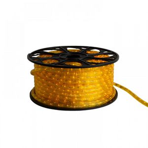 Lichtslang LED 230V horizon L=50mtr. . PVC geel