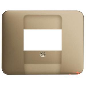 Centraalplaat luidspr/TAE/USB a-brons