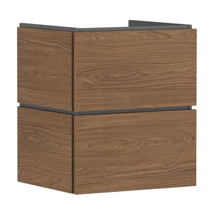 Badmeubel Xilesa E 530/470+2 lades PushOpen wastafel CAO