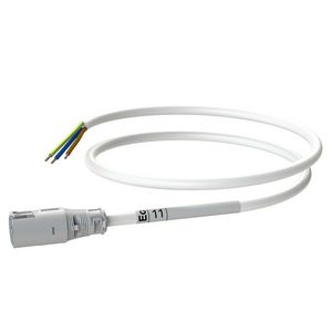 Patchkabel Male-open 11m 3G1,5 wit Eca VVE=5