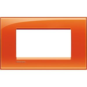 Afdekraam rechthoekig oranje 4 mod. Livinglight