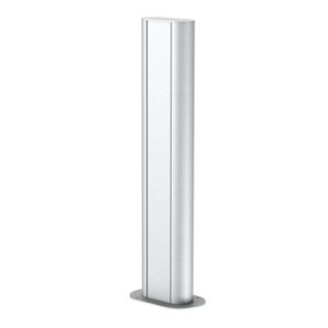 Mediazuil vloer 675x146x65 Aluminium eloxiert