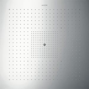 AXOR ShowerHeaven Starck 970x970mm zonder Licht rvs look