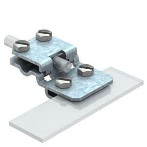 Flensklem 8/10mm staal zinkt VVE=20 5317428