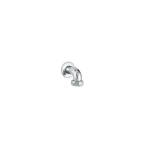 Wandaansluitbocht chroom moer 1.1/2"x1.1/4"bu. incl. sprong 90mm