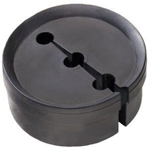 Inzetstuk meervoudig t.b.v. wartel M20 4x4mm deelbaar VVE=25