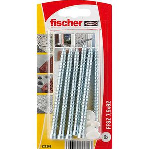 Kozijnschroef FFSZ 7 5x92 TX30 met cilinderkop