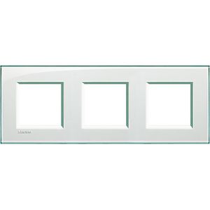 Afdekraam rechthoekig aquamarine 3x2 mod. Livinglight