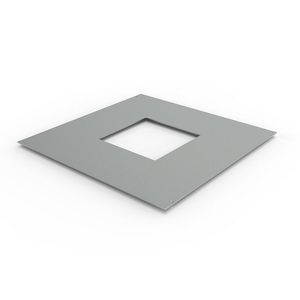 Deksel open vloergoot V600 sparing 248x248mm vloerd. Compact