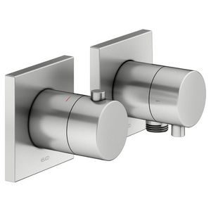 Thermostaatkraan Set UP 2 weg slanaansluiting roestvrij staal