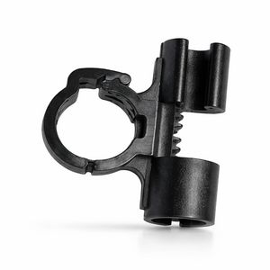 Doos a 25st. clip voor aan draadeind M6 41/45mm zwart