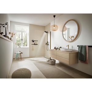 Tecturis S 1-hendel wastafelkraan 110 CoolStart Brushed Bronze