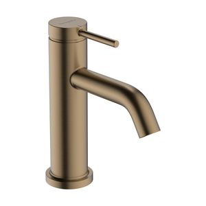 TECTURIS S 80 fonteinkraan rechte greep sprong 134mm Brushed Bronze met aansluitslang  3/8"