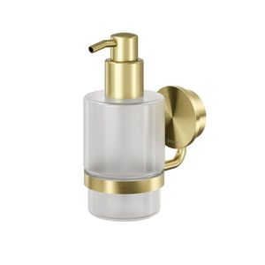 Zeepdispenser 200ml. met wandhouder Gold OPAL