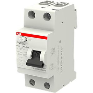 Aardlekschakelaar CB 2P 40A 30mA VVE=24