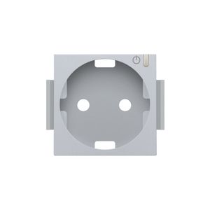 Afwerkingsset geconn. schakelbaar stopcontact+knop sterling