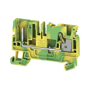 Insteekbaar terminal Insteekbaar groen/geel 4 4mm² r VVE=50