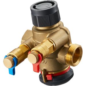 Inregelafsluiter Cocon QTZ meetnippels DN32 bi-bu 600-4800l/