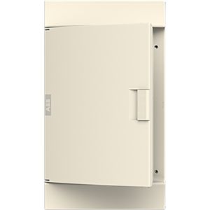 Installatiekast IP 41 3x12-modules incl deur wit VVE=2