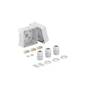 Kabeldoos 5x61x525 FL, 3xV-TEC VM, 3x116 95x95x72 lichtgr