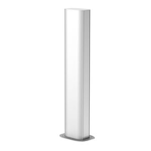 Mediazuil vloer/plafond 2300x80x130 Aluminium eloxiert
