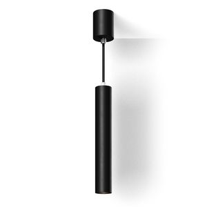 Hanglamp LIGHT 250mm mat zwart LED 2700K