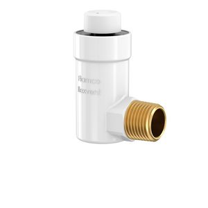 Automatische ontluchter Flexvent H wit haaks 1/2"bt.