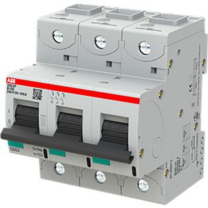 Installatieautomaat 50kA 100A B-karakteristiek 3-polig