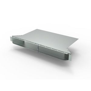 Hoek-/aftakstuk V600x70 voor open vloergoot complete set