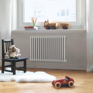 Elektrische radiator Charleston verticaal 2-koloms 1792x300mm 750W wit RAL9016