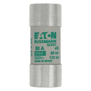 Zekering laagspanning 50A AC 690V 22x58mm aM IEC VVE=10