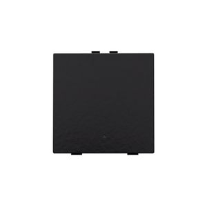 Enkelv. knop led/comfortsens. HomeControl pianoblack