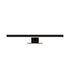 Spiegellamp 5W LED 3000K 30cm mat zwart
