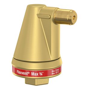 Automatische ontluchter Flexvent Max 3/4"bn.