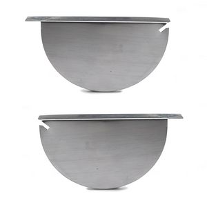 RHEINZINK walsblank separatieschot M37 links en rechts