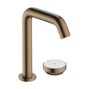 Tecturis S 2-gats wastafelkraan 150 CoolStart met afvoer Brushed Bronze