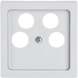 Centraalplaat 50 x 50 Ankaro antenne s-studiowit (1743/10-04-84)