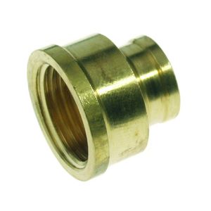 Verloopsok Draad messing 1 "x3/4"