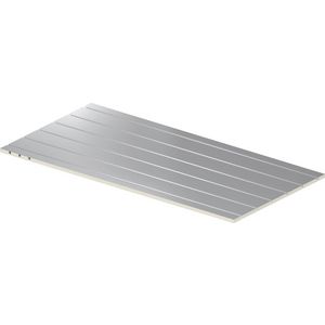 Isolatieplaat SICCUS MINI 1200x600x15mm (0,72m²) met alu. toplaag en leidinggroeven VVE=10