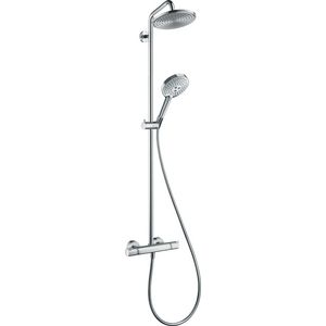 Raindance Select Air 240 Showerpipe chroom badthermostaat /glijstang