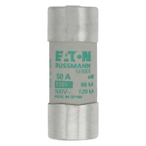 Zekering laagspanning 50A AC 690V 22x58 aM met slagp VVE=10
