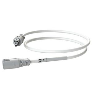 Koppelsnoer AW 9m 3G1,5 wit Eca VVE=5