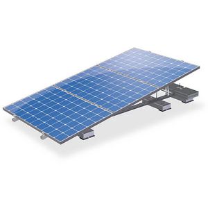 Compleet pakket ValkTriple voor 3 panelen plat dak