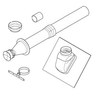 Dakdoorvoerset 80/125