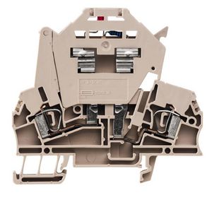 Zekeringsklem d.beige 2.5mm² 6.3A 2 1616440000 VVE=50