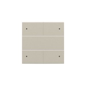 Afwerkingsset voor 4-voudige potentiaalvrije drukknop 24V met leds s