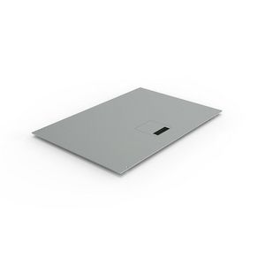 HPL deksel open vloergoot V400 - inclusief kabeldoorvoer 100x100mm