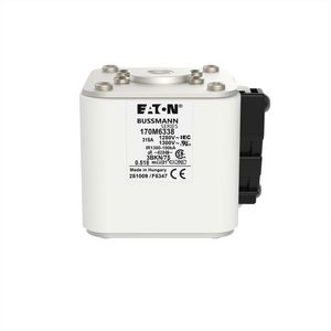 Zekering hoge snelheid 315A AC 1250V 100kA 3 76x92x7 VVE=2