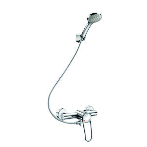 Doucheset met leegloop + mengkraan 2739S S-koppeling