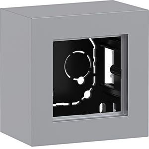 Behuizing 1-voudig hoog design opbouw A.8 titaan